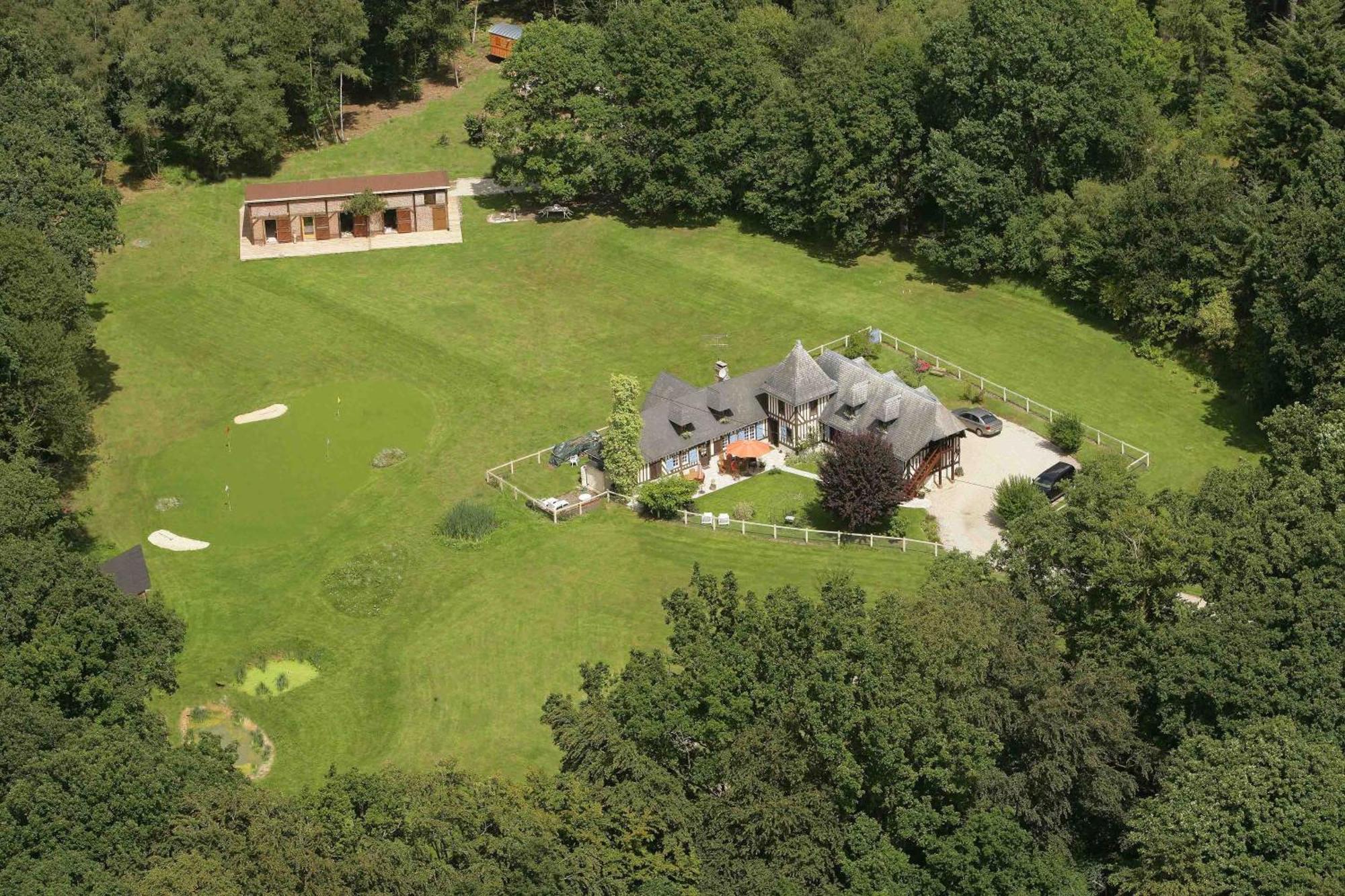 Le Mesnil-Durand Domaine De La Mesange B&B 외부 사진
